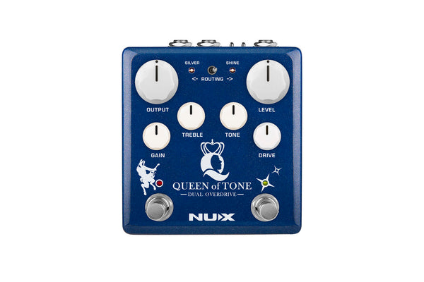 NUX NDO-6 Queen of Tone｜Dual Overdrive in a Stompbox