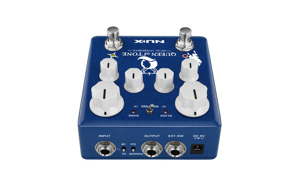 NUX NDO-6 Queen of Tone｜Dual Overdrive in a Stompbox