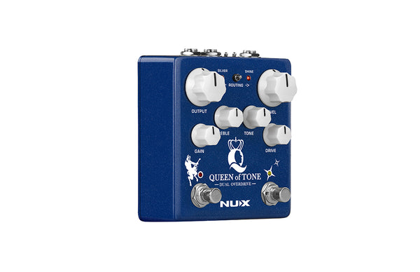 NUX NDO-6 Queen of Tone｜Dual Overdrive in a Stompbox