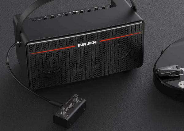 NUX Mighty Space｜30瓦白盒建模無線桌上型吉他貝斯音箱｜30W Portable Wireless Modeling Amplifier