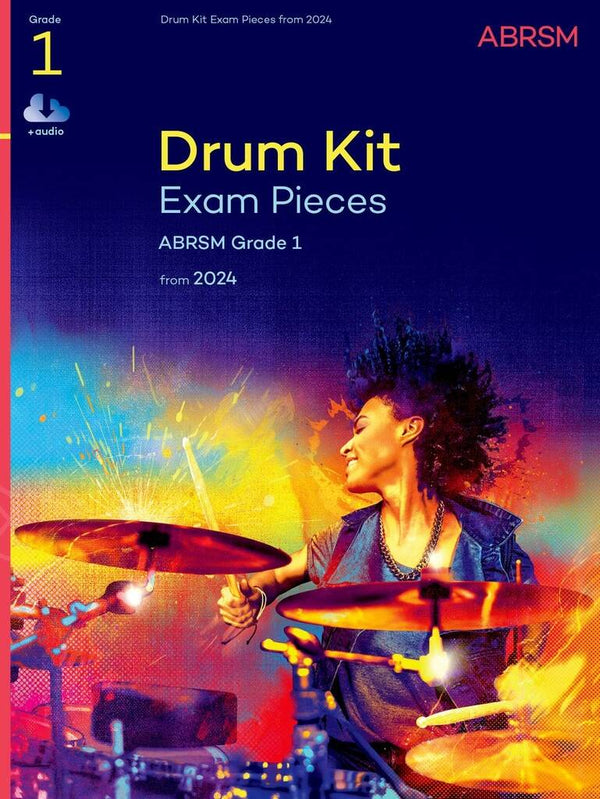 ABRSM: Drum Kit Exam Pack (from 2024) w/ Online Audio | Grade 1