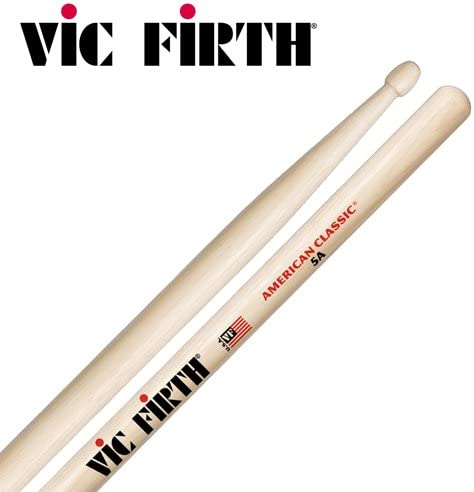 Vic Firth 5A 鼓棍  I Vic Firth American Hickory Wood Tip Drumsticks  5A