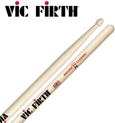 Vic Firth 7A 鼓棍  I Vic Firth American Hickory Wood Tip Drumsticks 7A