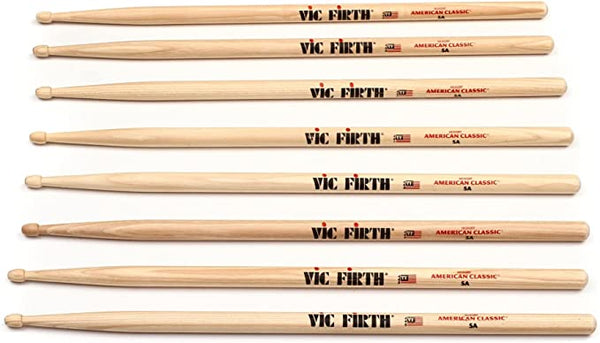 Vic Firth 5A 鼓棍  I Vic Firth American Hickory Wood Tip Drumsticks  5A