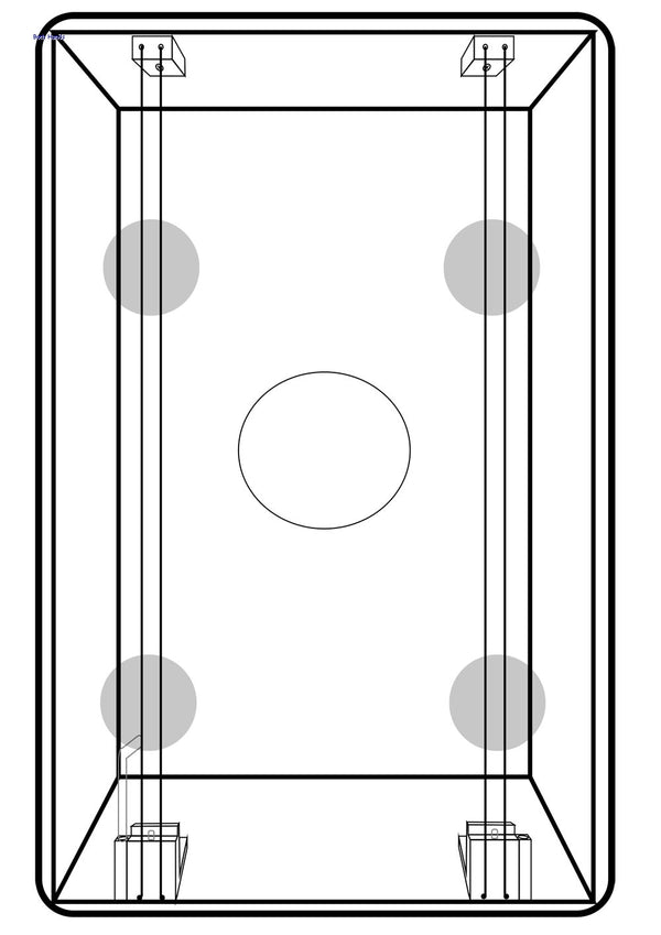 BHP01木箱鼓 cajon 內部